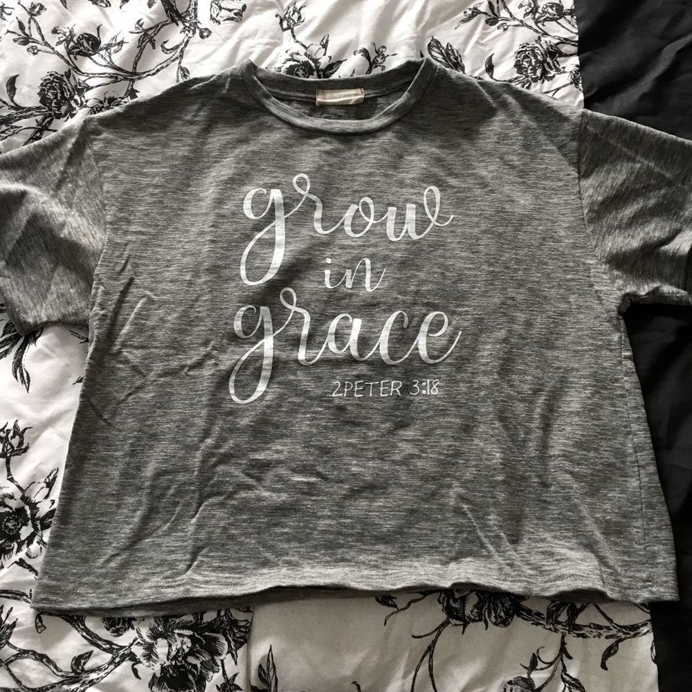Altar’d State Short Sleeve Cropped Top